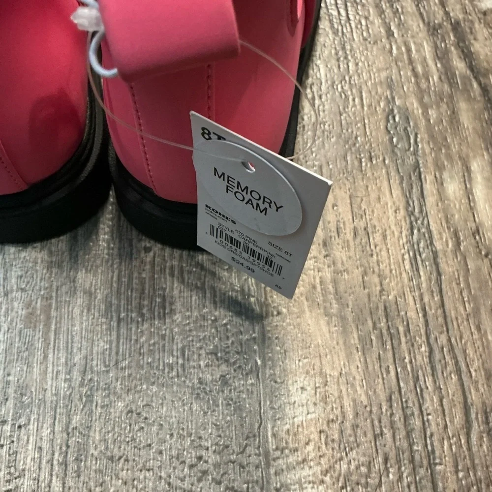 Jumping Beans Girl’s Pink Star-Panel Chelsea Boot Size 8